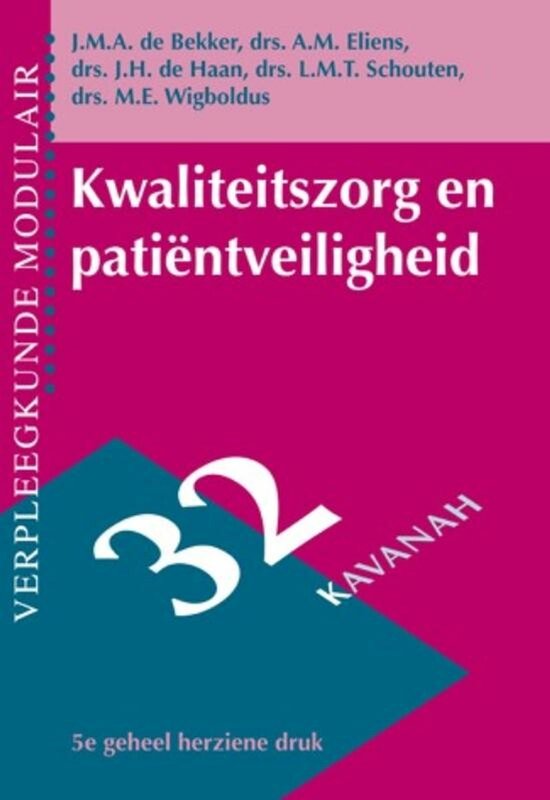 Kwaliteitszorg En Patiëntveiligheid