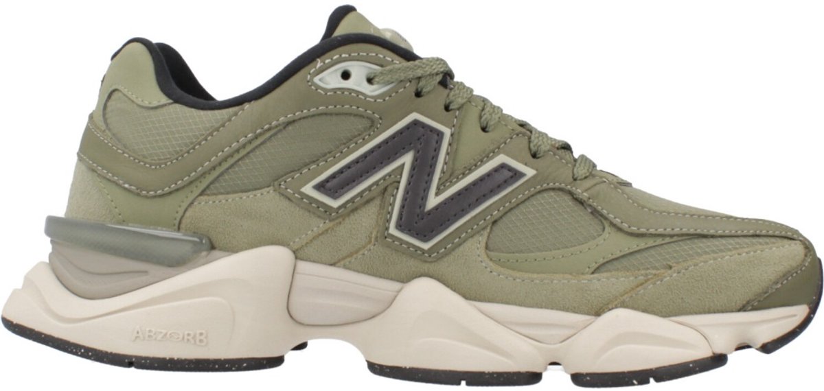 New Balance 9060 Cordura Sneakers Unisex Dark Olivine Zwart
