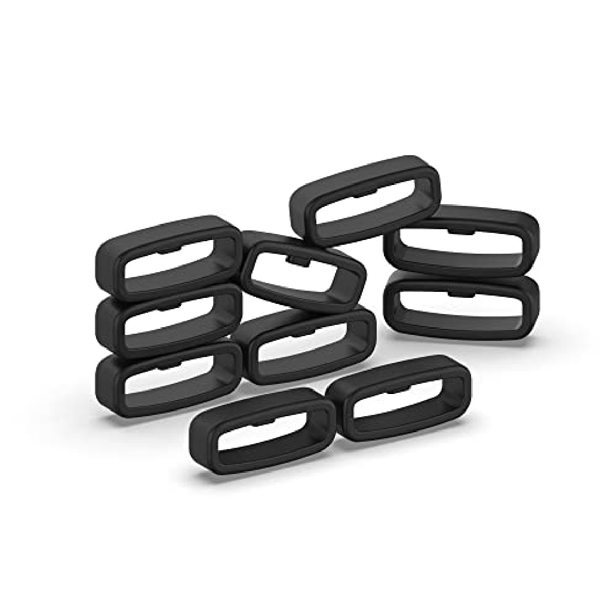 Praktische 10-Pack Loops voor 22mm Horlogebanden - Silicoon Vervangstukken