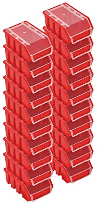 ESD Stapelbox met klapdeksel 80x60x52cm | Plastics