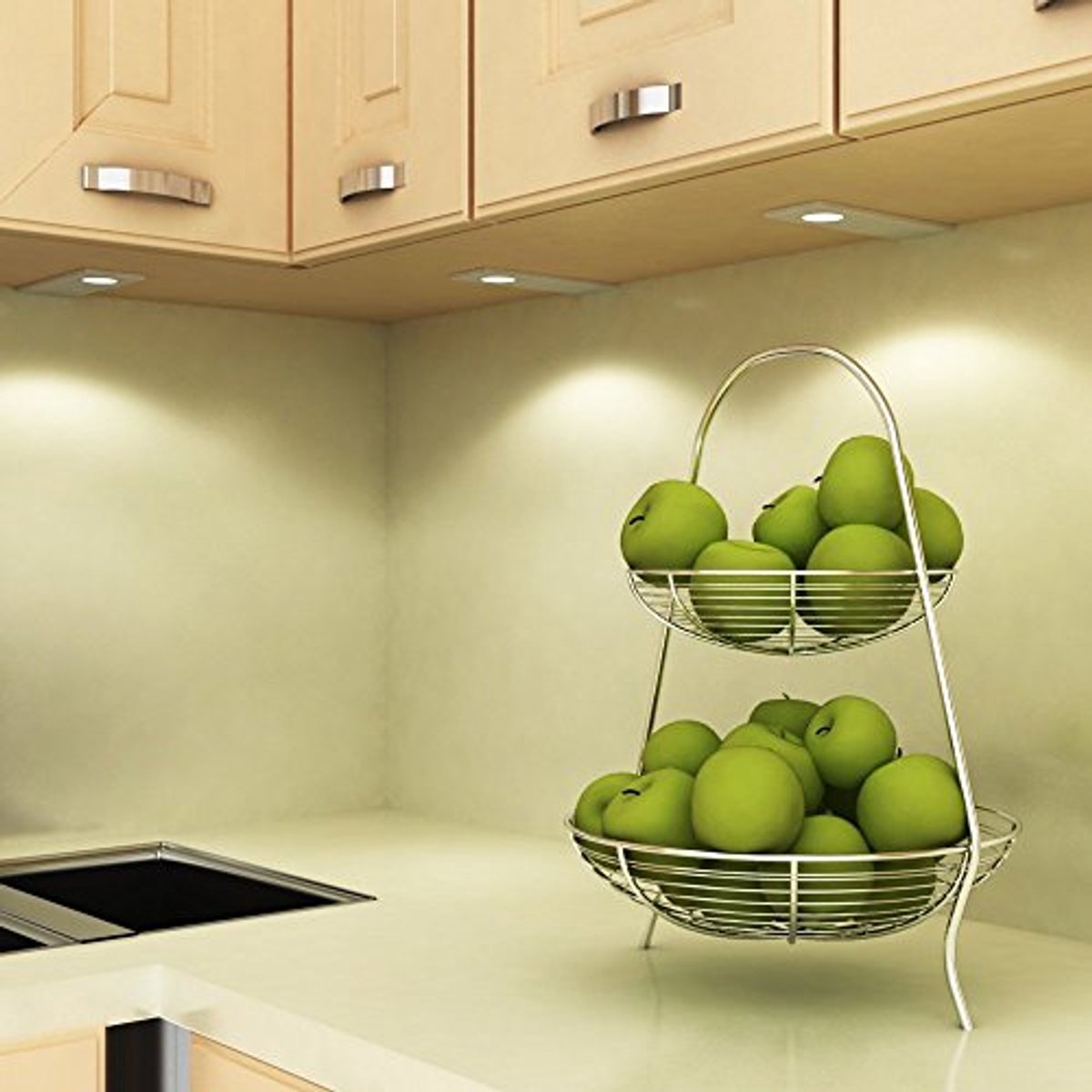 Moderne Led Keukenlamp voor Onderbouw en Opbouw - Warm Wit