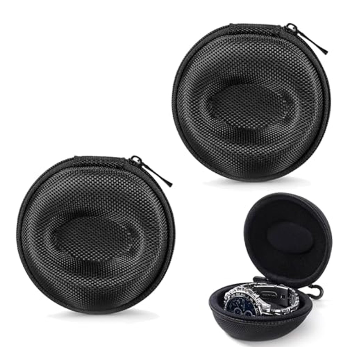 2 Stuks Horloge Hoesjes - Horlogedoos, Reisetui, Waterdicht en Duurzaam