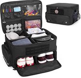 Golf Trunk Organizer met Apart Compartment voor Schoenen en Accessoires