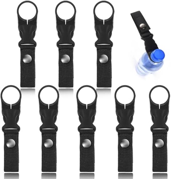 Handige Waterfleshouder met Clip voor Outdoor Activiteiten