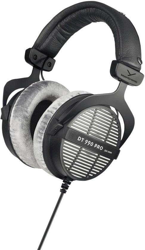 Beyerdynamic DT 990 Pro Studio Koptelefoon 250Ohm Grijs - Beyerdynamic - €169,00