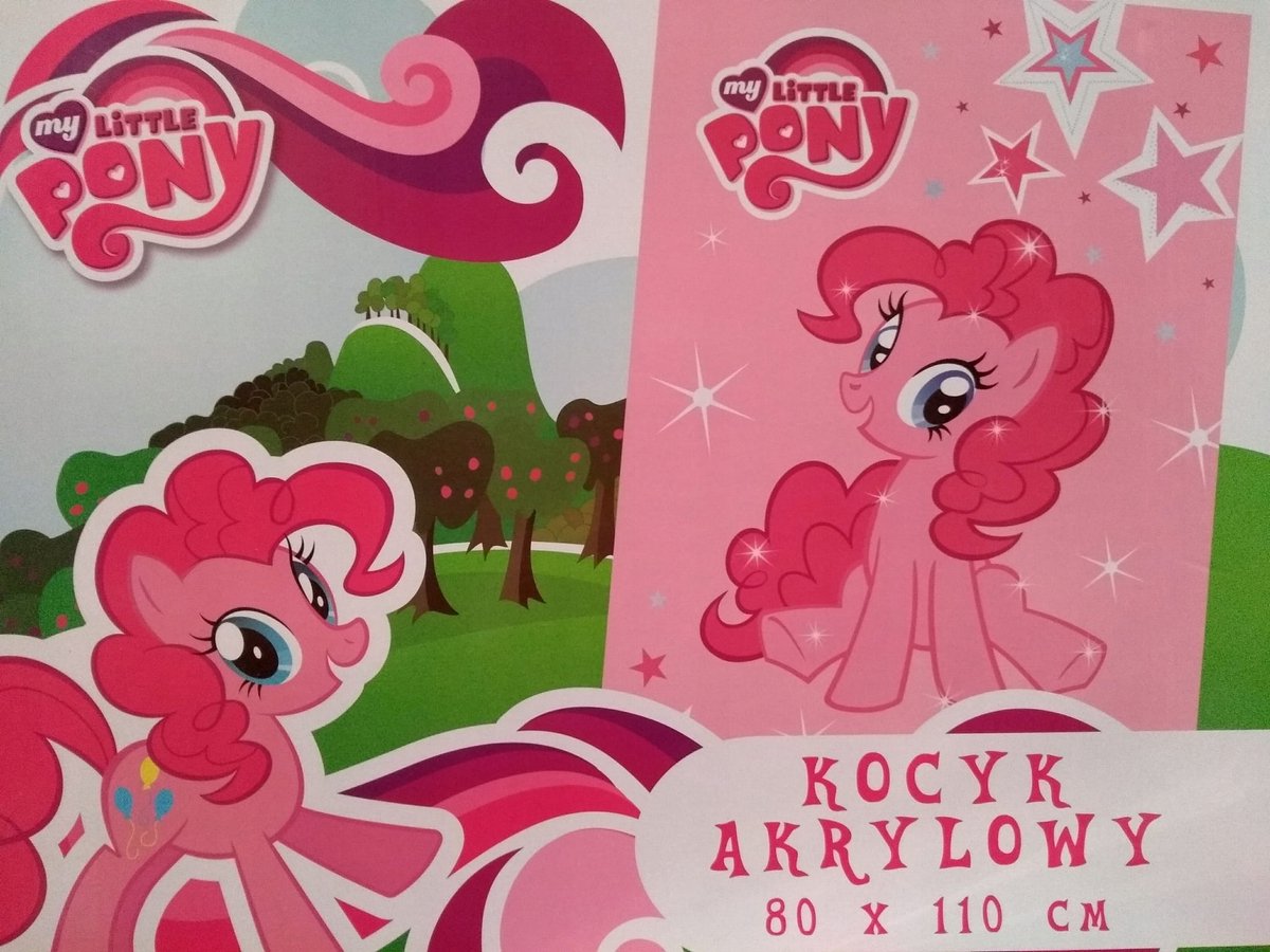 My Little Pony Kinderplaid Acryl 80x110 cm - Zacht & Warm