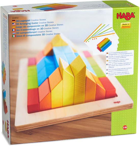 Haba Spel - Compositiespel - Creatieve stenen - 2+ van HABA. — afbeelding 2