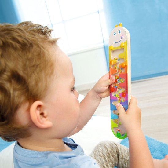 Haba Houten Regenmaker Worm 18,5 Cm van HABA. — afbeelding 2