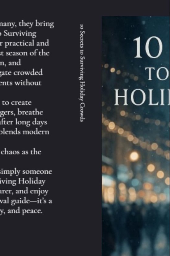 10 Secrets to Surviving Holiday Crowds - cover