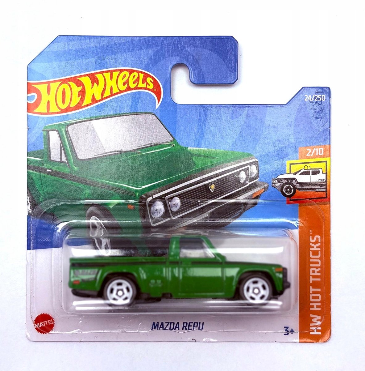 Hot Wheels Mazda Repu HCW82 - Schaal 1:64 - Groen