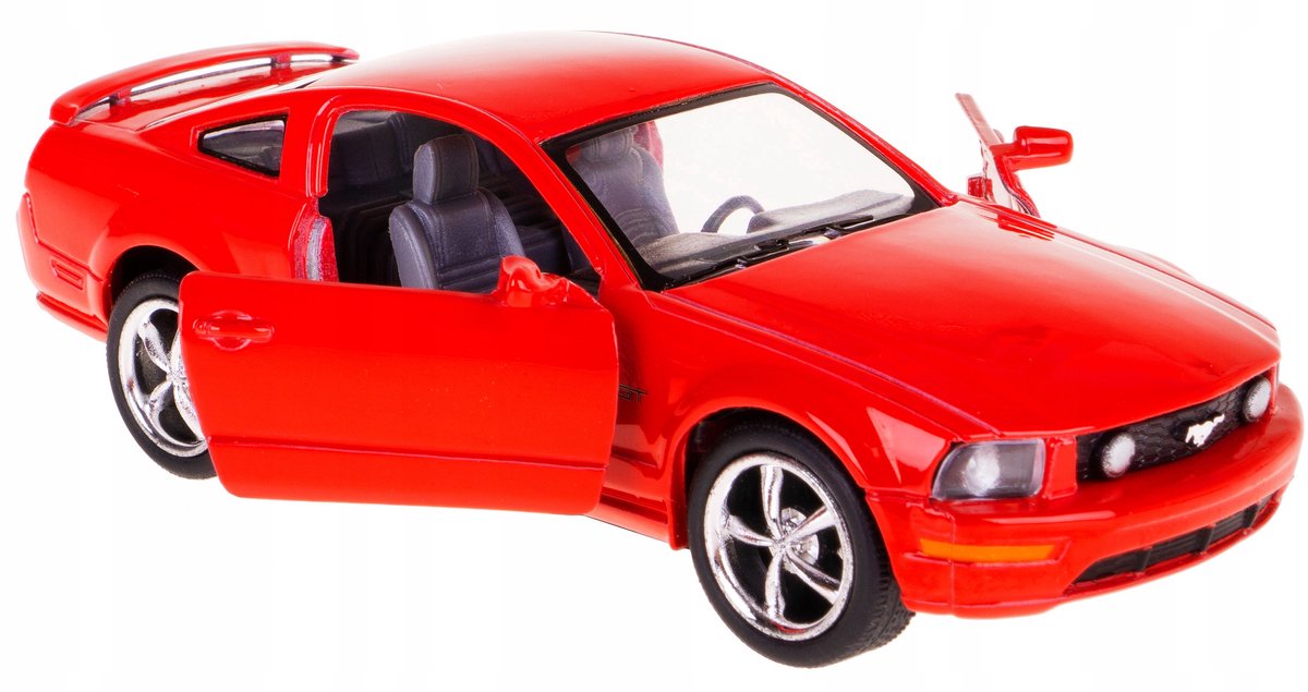 Kinsmart Ford Mustang 2006 Modelauto Metaal 1:34 Rood