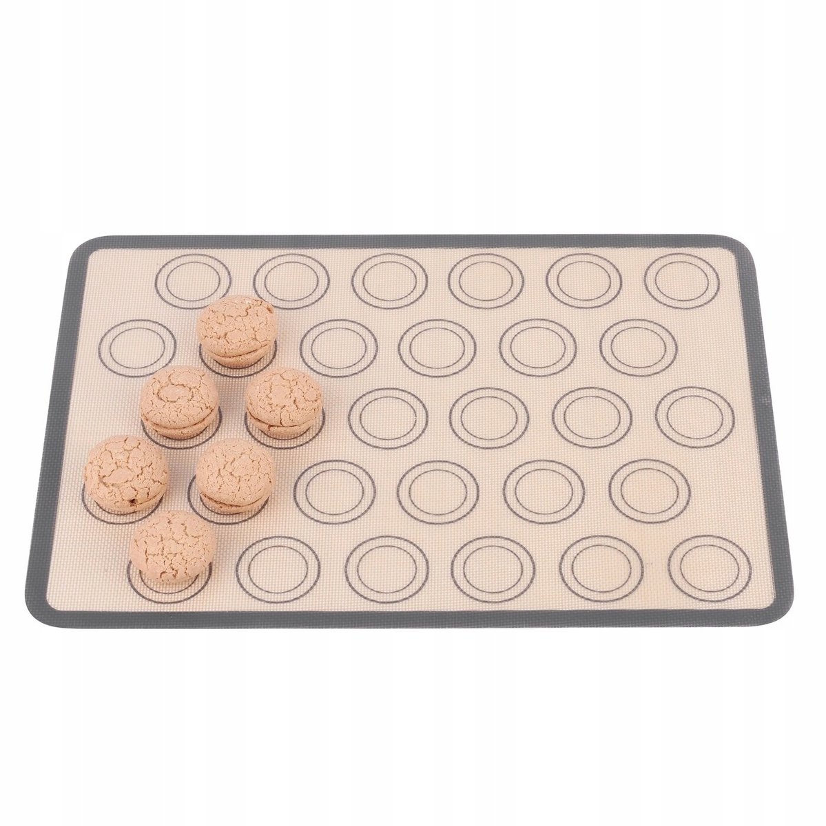 Siliconen bakmat van glasvezel voor macarons - 42 x 29 cm