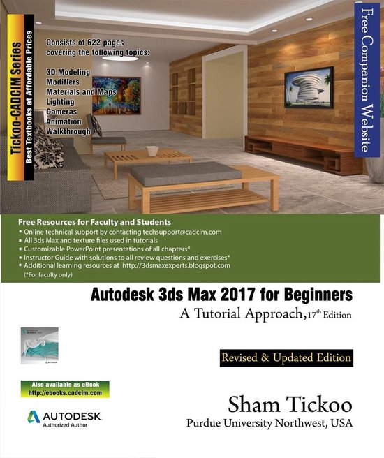 Autodesk 3ds Max 2017 for Beginners - cover