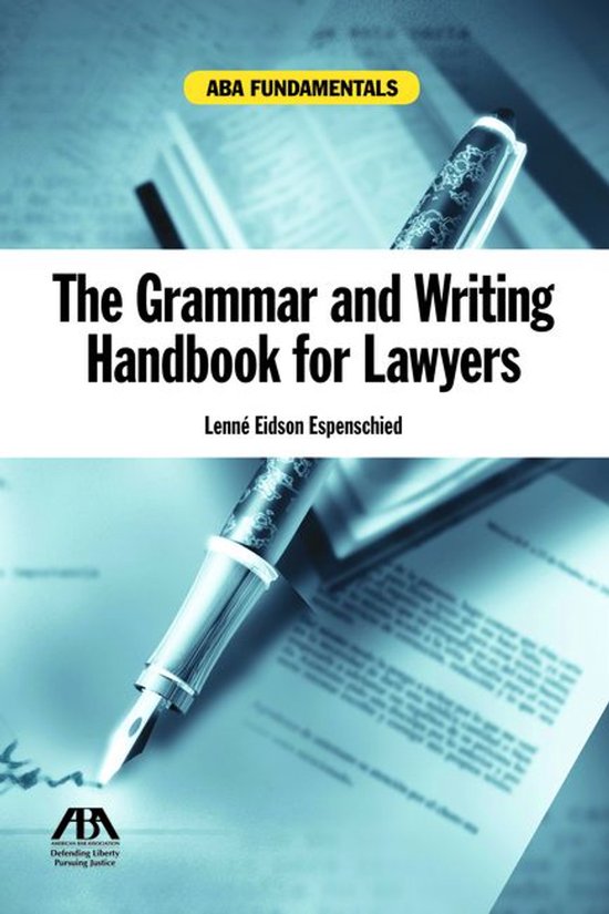 The Grammar and Writing Handbook for Lawyers - cover