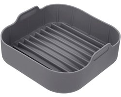 Siliconen Airfryer bakvormen 18x18cm - Veelzijdig en antiaanbaklaag