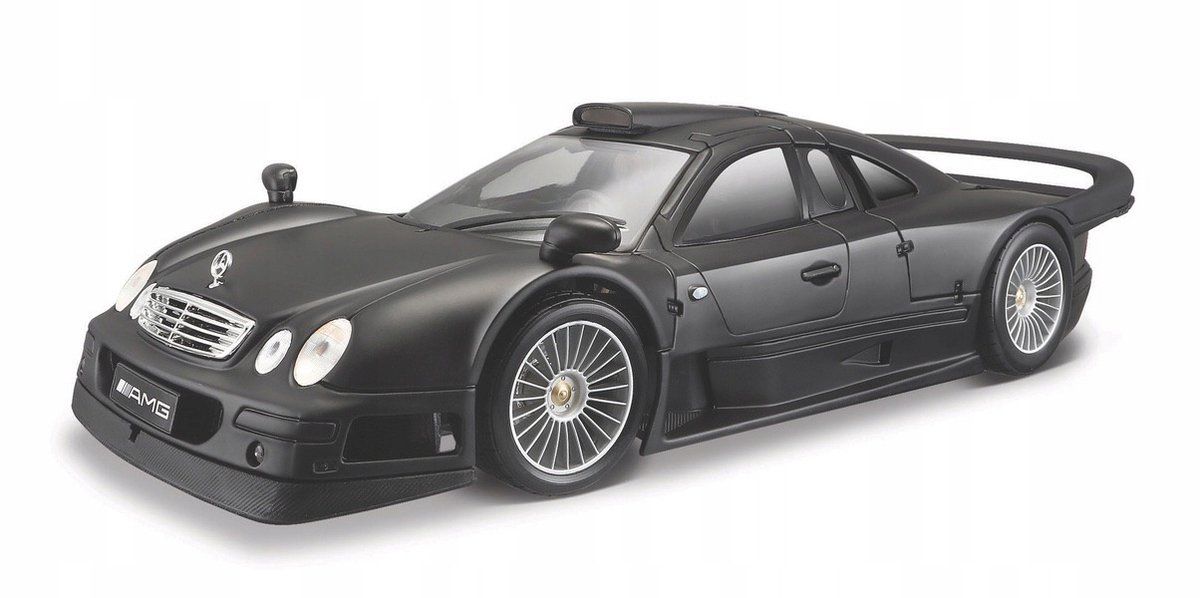 Maisto Mercedes-Benz CLK-GTR 1:18 Metaal - Zwart