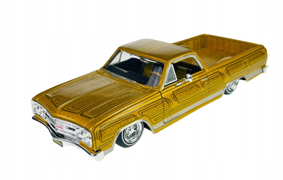 Maisto 1965 Chevrolet El Camino 1:25 gegoten modelauto - Goud