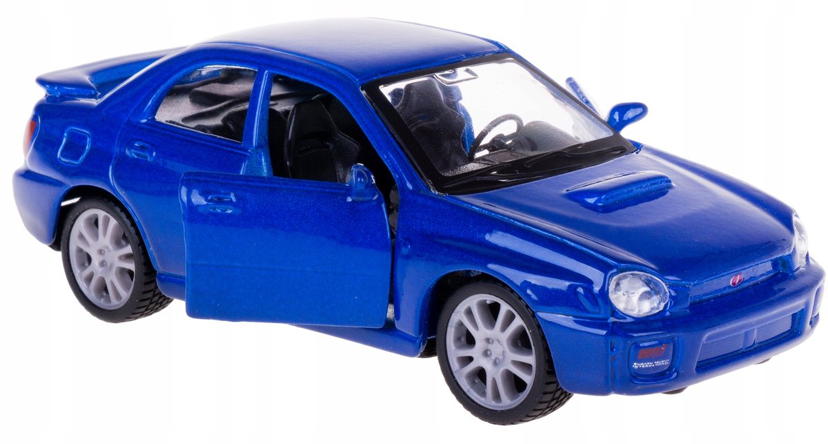 Maisto Subaru Impreza WRX STI Pull-back Model Auto 1:40 Blauw