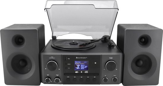 Soundmaster MCD1950SW - Stereo muziekcenter met DAB+, CD, platenspeler, USB, bluetooth en encoding van Soundmaster — afbeelding 5