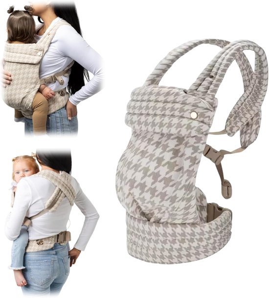 Ergonomische Draagzak - Geschikt voor 3-20 kg - Ademend & Lichtgewicht - Eenvoudig te Dragen en Aan te Passen