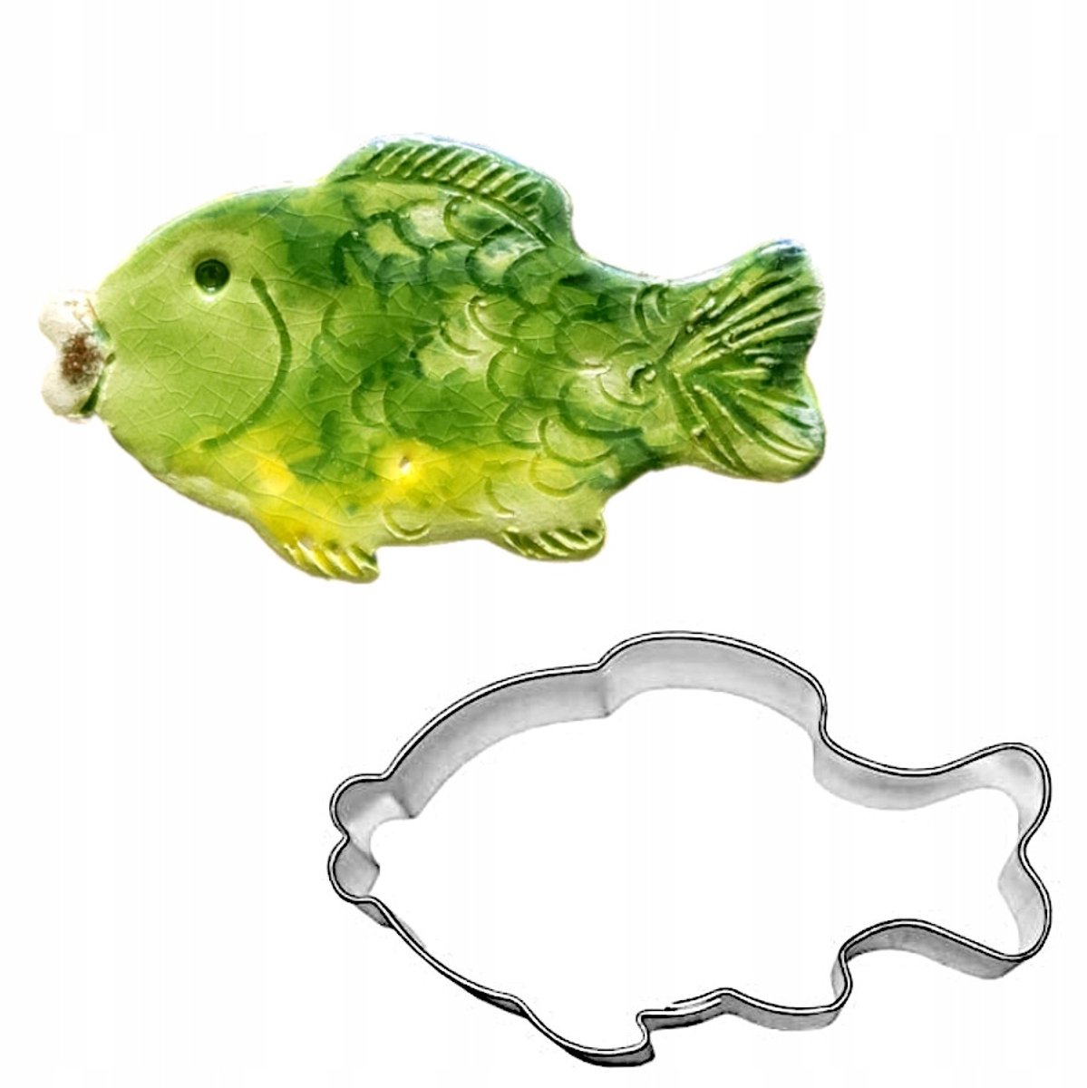 Karp Koekjesvorm - Roestvrij Staal - 5.5 cm