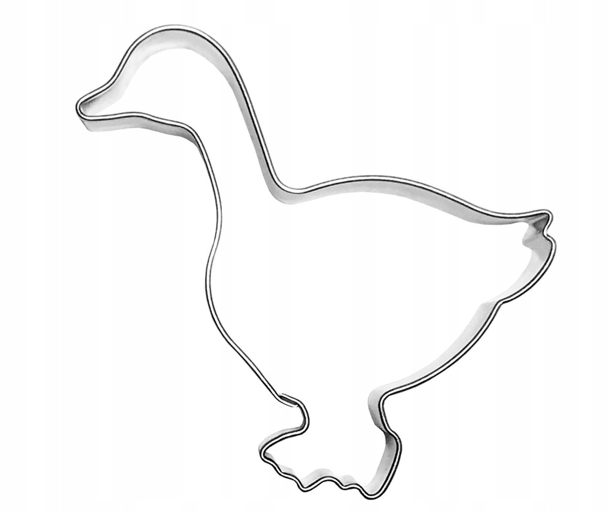 Gans Koekjesvorm 7 cm - Roestvrij Staal, Paasdecoratie