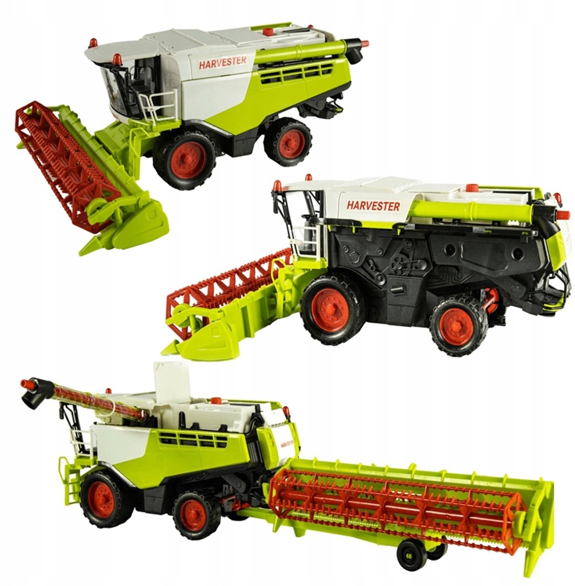Grote Maaidorser met Bewegende Delen - Speelgoed Tractor