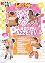 Penny Puzzelpret 2 - Puzzelboek Kinderen - Puzzelboek - Puzzelboeken - Sudoku Kinderen - Paarden Spullen - Paardencadeaus - Puzzelen - Puzzels - Puzzel boek - Speelgoed - DIY - Breinbreker - Speelgoed Meisjes - Vakantieboek - Winterboek