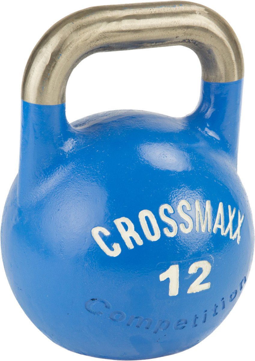Crossmaxx competition kettlebell l 12 kg l blue