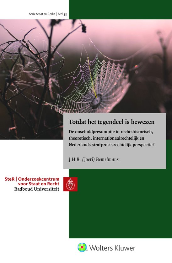 Staat en recht - Totdat het tegendeel is bewezen - cover