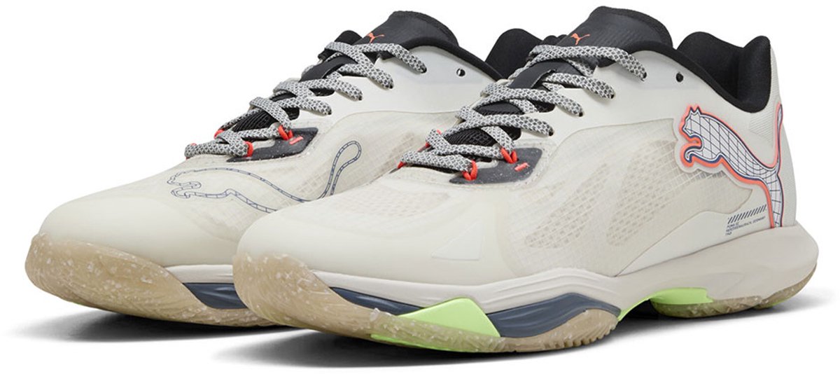 Puma Vantage Nitro Forever Better Indoor Sportschoenen 1/2 Man Grijs