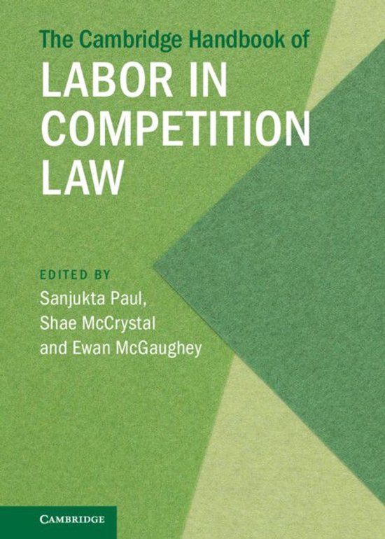 Cambridge Law Handbooks - The Cambridge Handbook of Labor in ... - cover