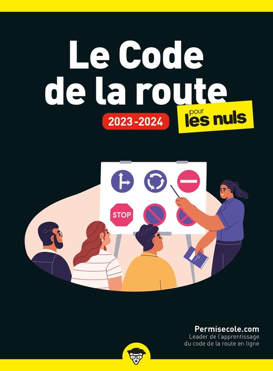 Le Code de la route 2023-2024 poche pour les Nuls - cover
