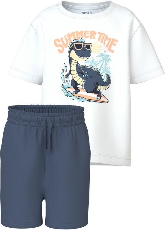 NAME IT MINI - NMMVIGOR SS NREG TOP SET Jongens Korte broek