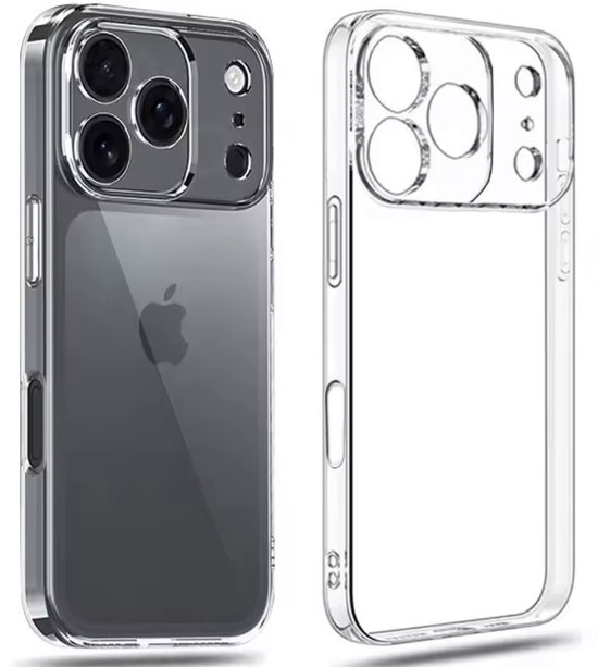 Transparante MagSafe Hoesje voor iPhone 17 Pro Max – Anti-Yellowing & Extra Camera Bescherming