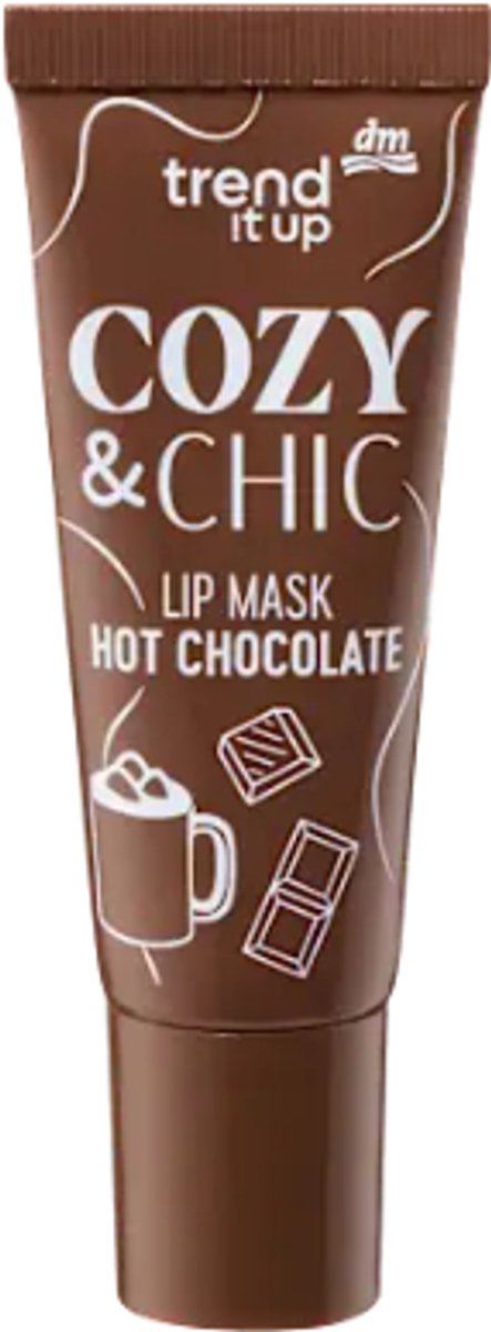 Lippenmasker Cozy & Chic - Hot Chocolate - Trend !t up | 1x 10 ml - Zachte en romige textuur
