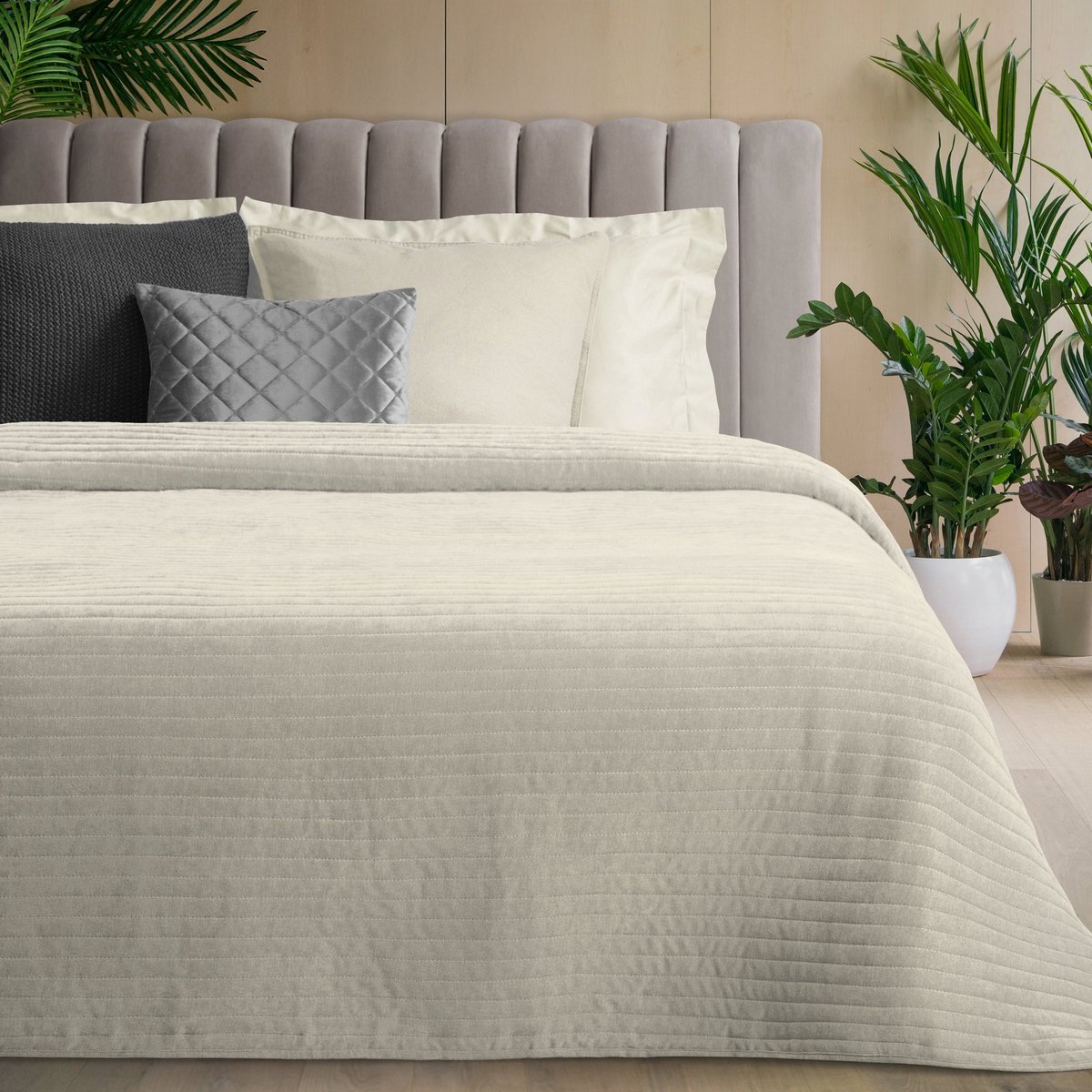 Glori Decoratieve sprei 170x210cm - Zacht Chenille & Antislip