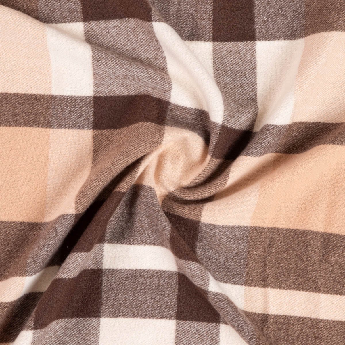 HOMLA Melrose plaid in ruitpatroon, 150x200 cm, zacht polyester