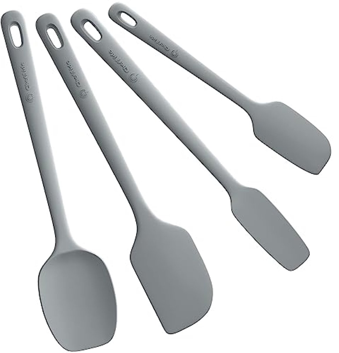 Siliconen Spatel Set - 4 Stuks Hittebestendig en Ergonomisch
