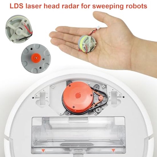 Capteur De Distance LDS De Remplacement Pour Aspirateur Robot - Compatible Roborock S50, E5, S5 Max, S6, S7