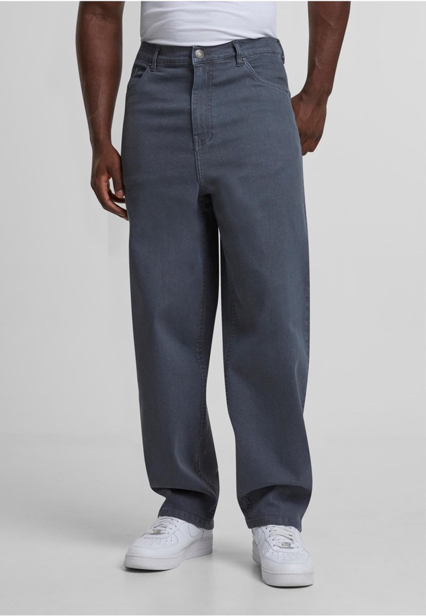 Urban Classics 90´s Heavy Broek rechte pijpen Taille 38 inch Grijs