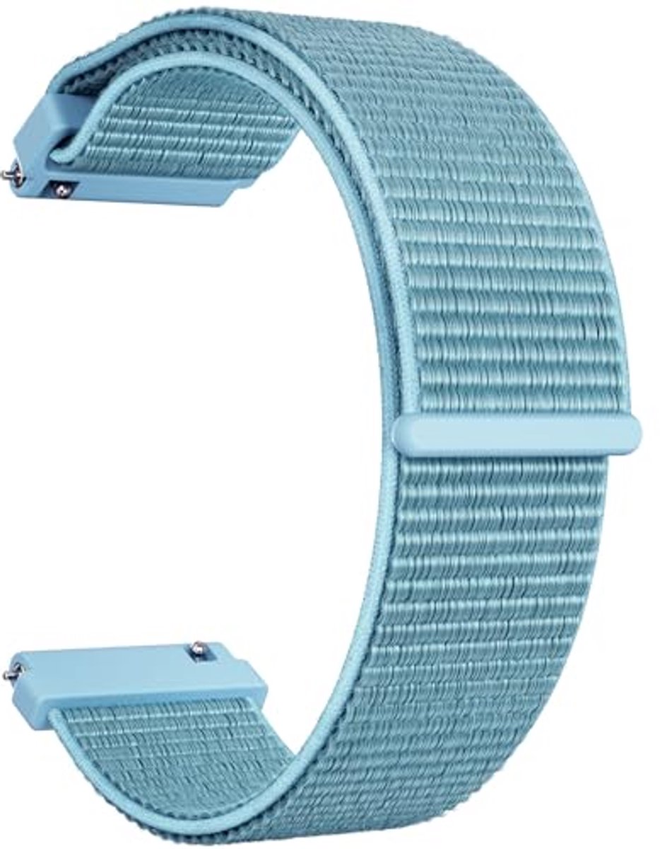 Verstelbaar Nylon Horlogebandje 22 mm met Snelsluiting voor Mannen en Vrouwen