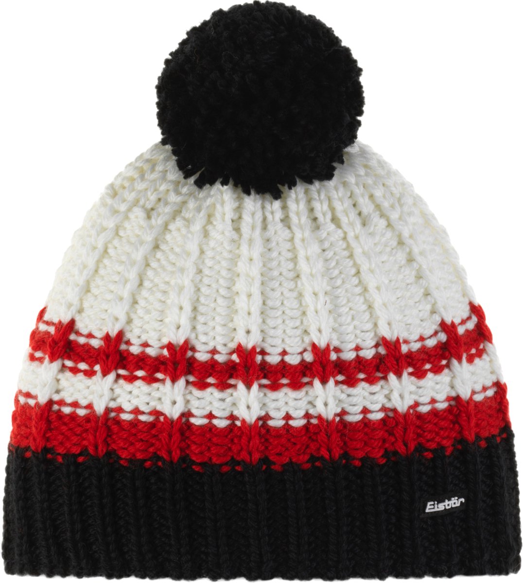 Eisbar Kova Pompon MĂś, Unisex, Zwart, Muts, maat: One size