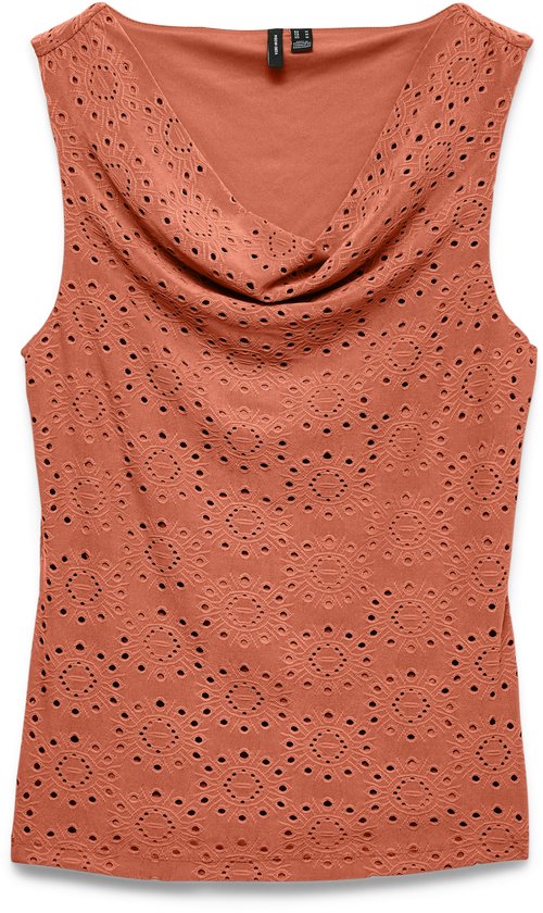 Vero Moda Haut Vmtassa Liv Sl Waterfall Top Jrs 10344366 Langoustino Dames Taille - S