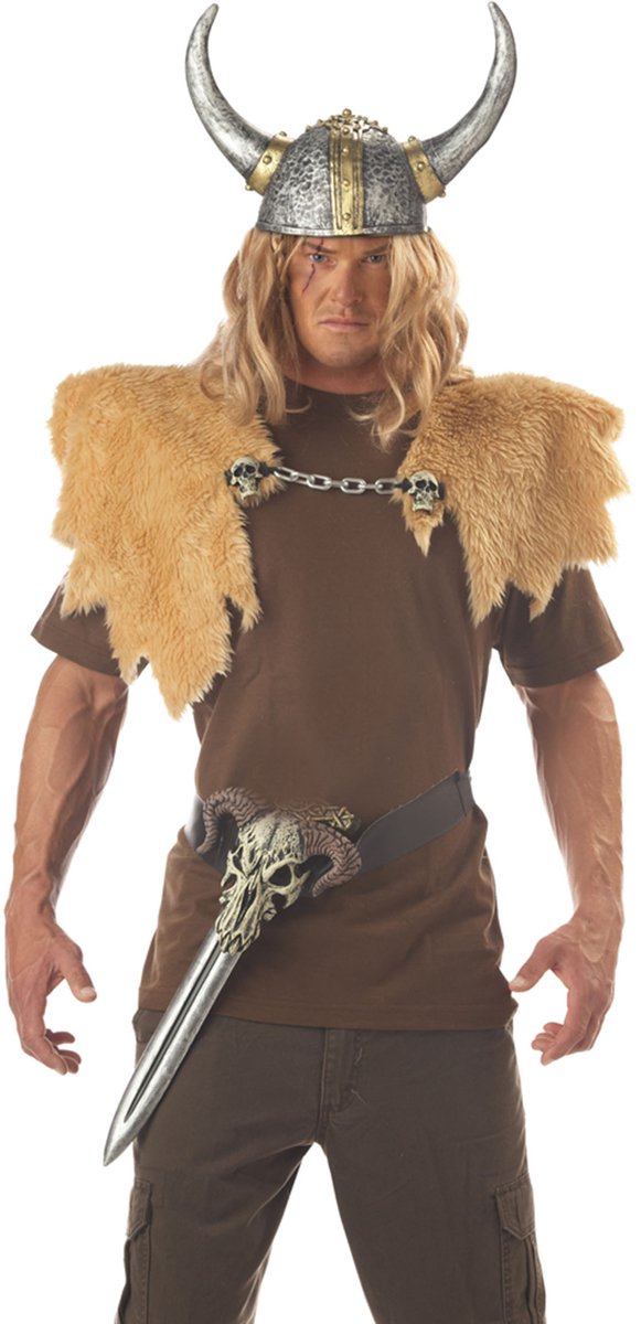 "Viking helm voor volwassenen - Verkleedhoofddeksel - One size"