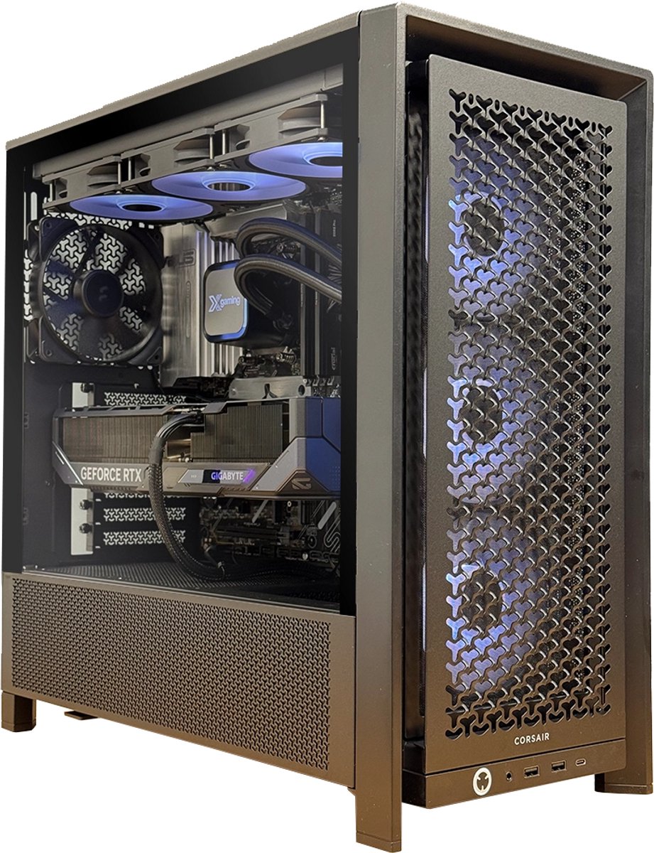 Xgaming Flight Simulator 2024 Gaming PC - AMD Ryzen 9 9900X - Nvidia GeForce RTX 5080 16GB - 64GB DDR5 - 2TB NVME SSD