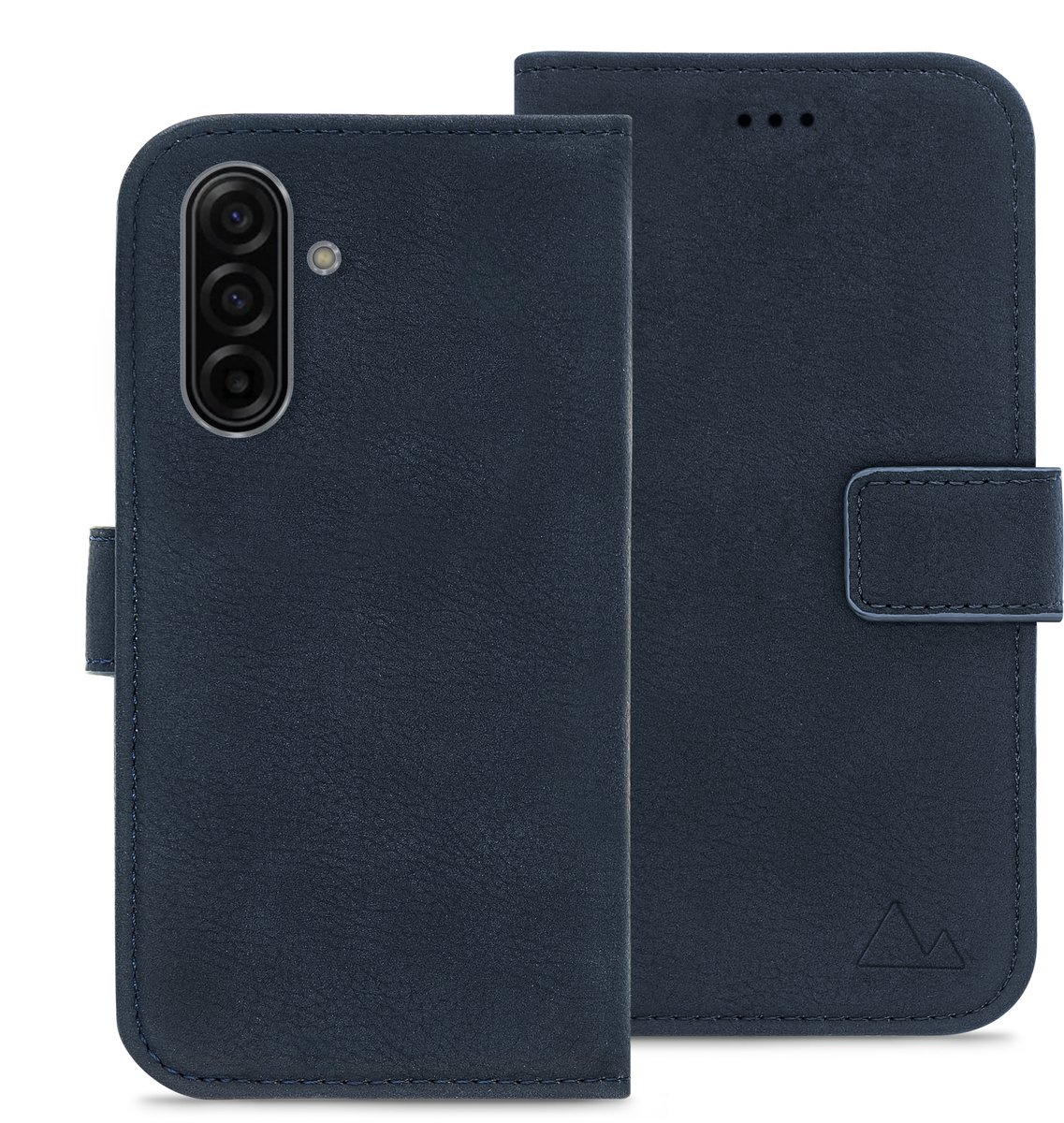 My Style Telefoonhoesje geschikt voor Samsung Galaxy A17 Hoesje | My Style Flex Wallet Bookcase Portemonnee | Pasjeshouder voor 3 Pasjes | Telefoonhoesje voor Pinpas / OV Kaart / Rijbewijs - Royal Blue | Blauw