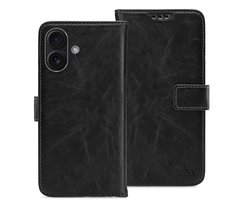 My Style Telefoonhoesje geschikt voor Apple iPhone 17 Hoesje | My Style Flex Wallet Bookcase Portemonnee | Pasjeshouder voor 3 Pasjes | Telefoonhoesje voor Pinpas / OV Kaart / Rijbewijs - Zwart