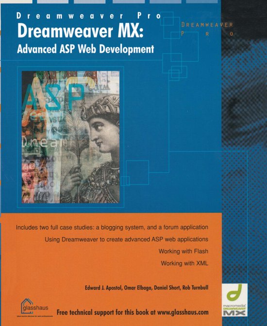 Dreamweaver MX: Advanced ASP Web Development - cover