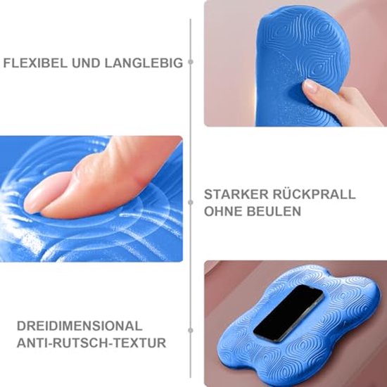 Knee Pad Yoga Non-Slip Knee Pads Pack of 2 Non-Slip Yoga Knee Pad Knee Pads for Pilates Training Mat Yoga Bolster Knee Pad Sports Fitness Mat — afbeelding 3